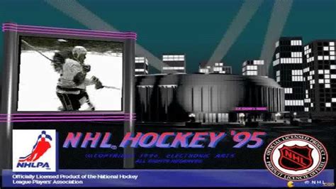 NHL 95 gameplay (PC Game, 1994) - YouTube