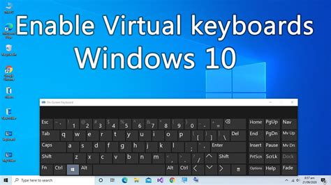 Display virtual keyboard windows 10 - radicalplora