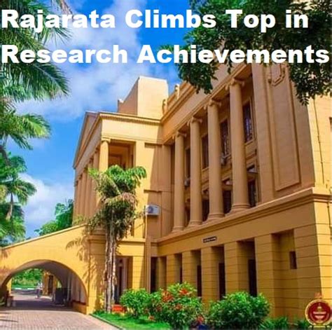 The Rajarata University of Sri Lanka is ranked as the Best University ...