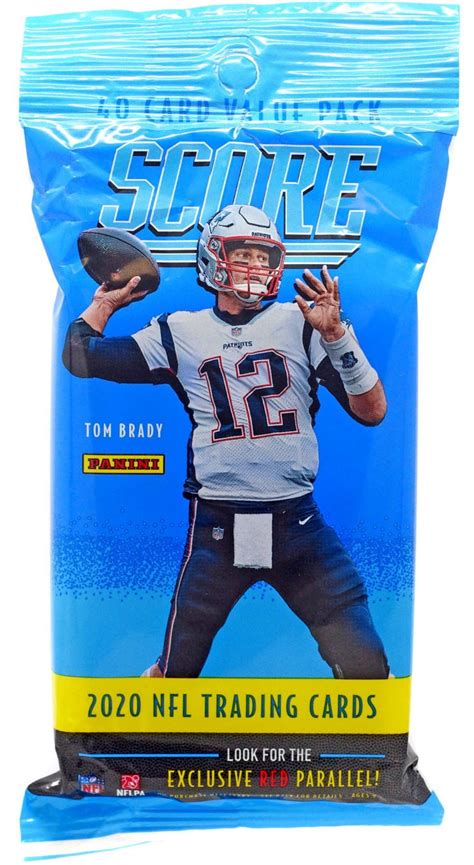 20 Panini Score Football Fat Pack - Walmart.com