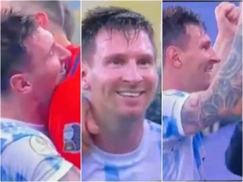 Copa America 2020 Final: Lionel Messi Gets Crying Video After Argentina ...