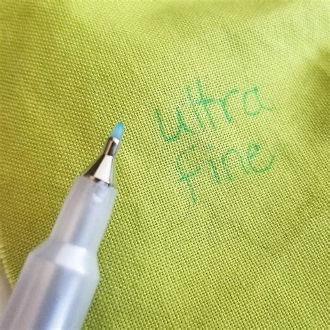 Fine Tip Erasable Fabric Pen Water Soluble Blue Ink Marker - Etsy