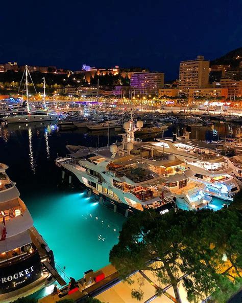 Hello Monaco magazine on Instagram: "View on Monaco at night🌙 Credit ...