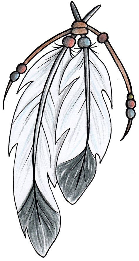 Native american feather tattoo, Feather drawing, Feather tattoo design