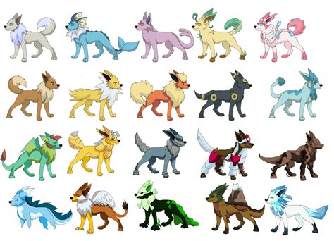 Shiny eevee evolutions, Eevee evolutions, Pokemon kalos