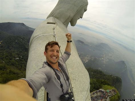 Man Takes Pulse-Pounding Selfie On Top Of Christ The Redeemer Statue ...