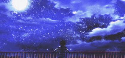 감성 가득한 예쁜 움짤 87개 : 네이버 블로그 | Anime background, Anime scenery, Space anime