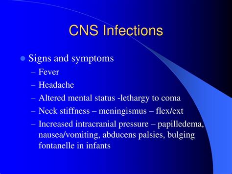 PPT - CNS Infections PowerPoint Presentation, free download - ID:1833822