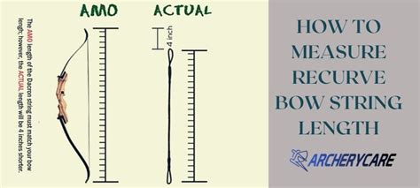 2 Ways To Measure Recurve Bow String Length [Step By Step]