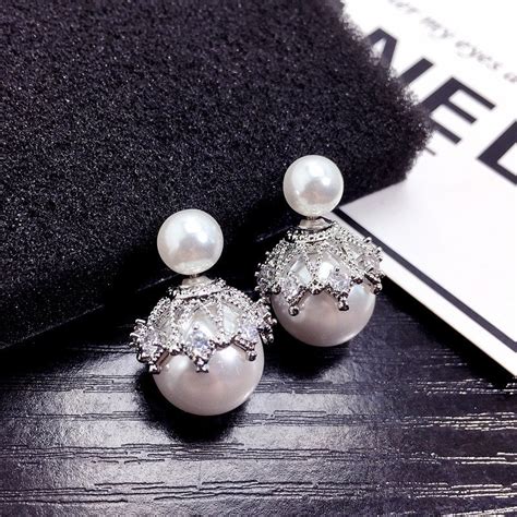 Sterling Silver Pearl Earrings - Eileen Town Gift Shop