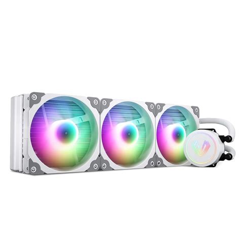 Buy Vetroo V360 360mm Radiator White Addressable RGB All-in-one AIO CPU ...