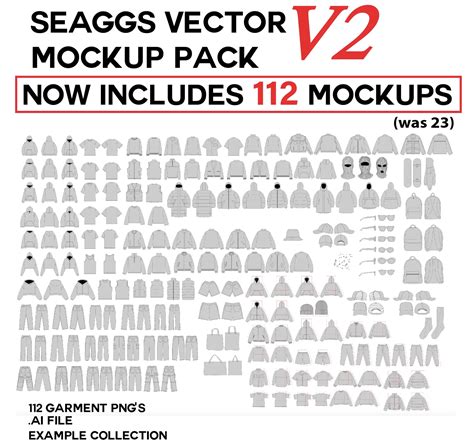 Seaggs Vector Mock Up Pack — Limitless Manufacturing Group