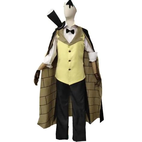 2019 Gravity Falls Bill Cipher Cosplay Costume Mystery Attack Outfit Halloween Costumes Women ...