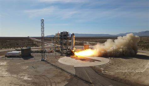 Blue Origin launched its New Shepard vehicle from West Texas Thursday ...