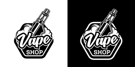 vape logo vector 3689665 Vector Art at Vecteezy