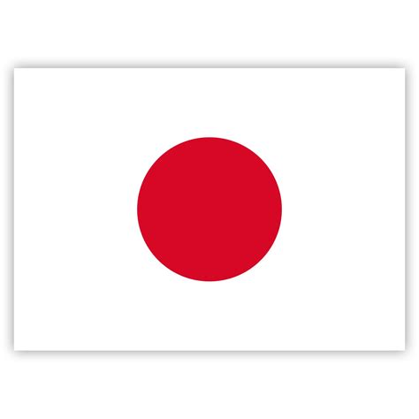 10 Japanese Flag Stickers - 7.4 x 5.2cm - Japan Vinyl Stickers – Gobrecht & Ulrich