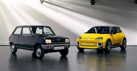 renault unveils glimpse at all-electric, retro-futuristic revamp of R5