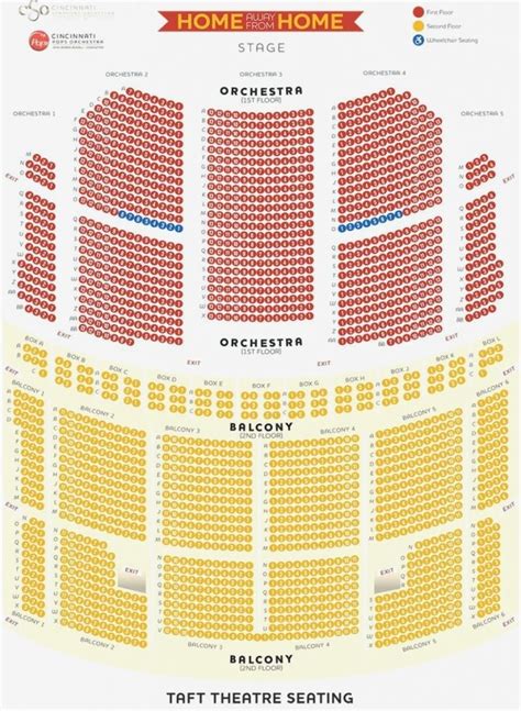 Detroit Fox Theater Seating Chart | Printable Templates Free