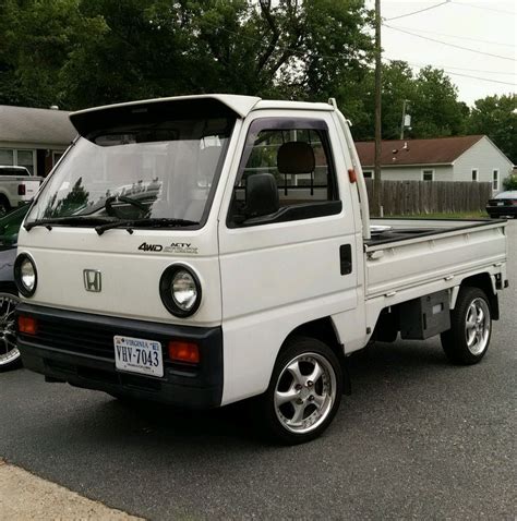 1989 Honda ACTY ATTACK 4WD mini truck RIGHT HAND DRIVE OEM RARE LOW ...