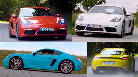 Porsche 718 Cayman - Choose The Color - YouTube