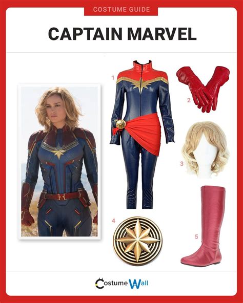 Dress Like Captain Marvel Costume | Halloween and Cosplay Guides