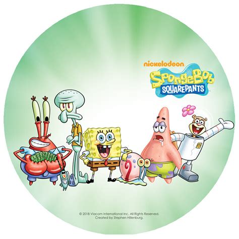 SpongeBob And Friends Ice Cream Cake - Swensen's Singapore