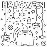Collection Of Halloween Coloring Pages For Kids  Free Printable sketch template