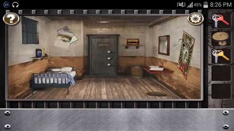 Escape The Prison Room Level 4 - Walkthrough - YouTube