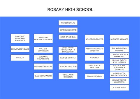 School Organizational Chart Explained with Examples | EdrawMax Online