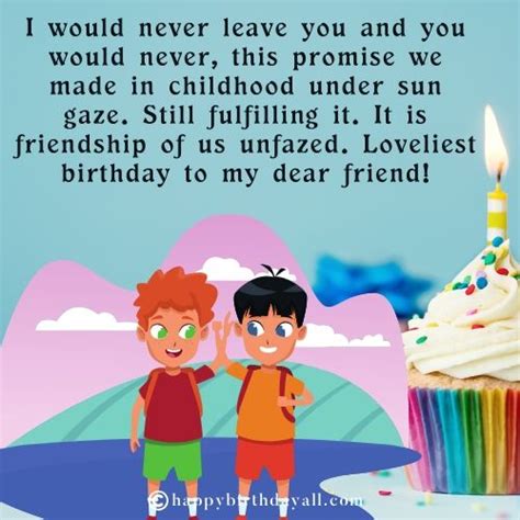 80+ Heart Touching Birthday Wishes for Childhood Friend