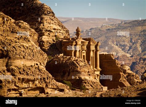 The Monastery, Petra, Jordan Stock Photo - Alamy