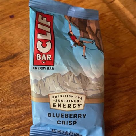 Clif Bar Blueberry crisp Review | abillion