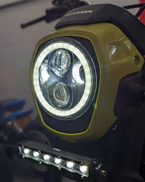 NAVi 110 LED Halo Eye Headlight | Reckless Customs