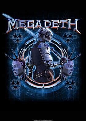 'Dystopia' Poster by Megadeth | Displate | Megadeth, Metal posters ...