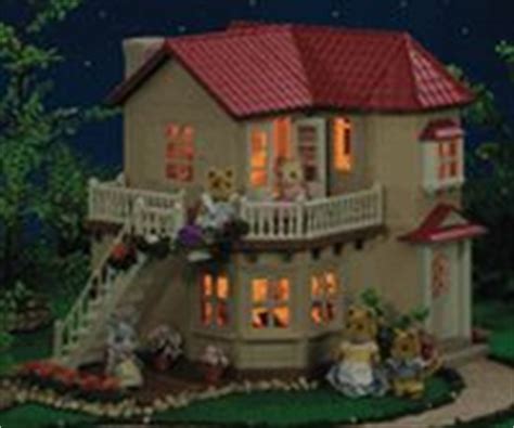 calico_critters_townhome_lights - Calico Critters