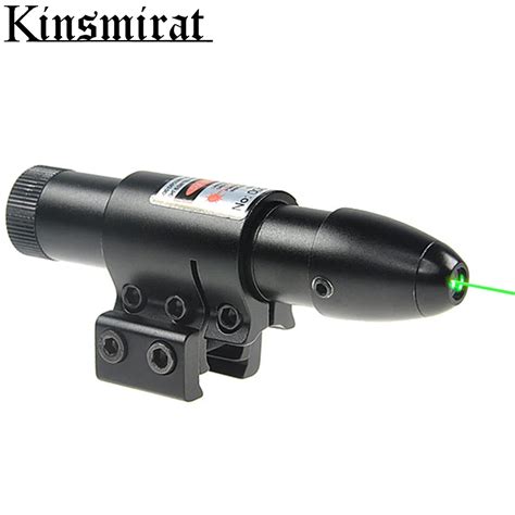 Green Laser Sight 11mm & 20mm Mount Rail Hunting Airsoft Air Guns Laser ...