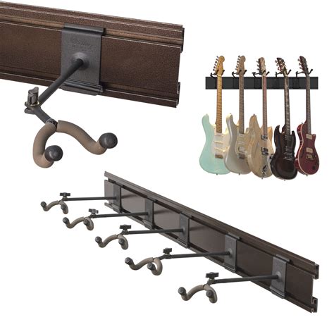 Multi-Guitar Wall Rack | SW5RL-K | Guitar wall hanger, Guitar hanger, Multiple guitar stand