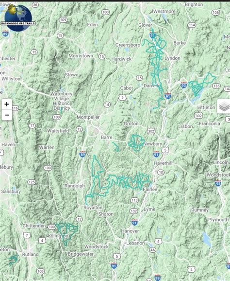 VT ATV Map for Garmin - Umbagog Designs LLC