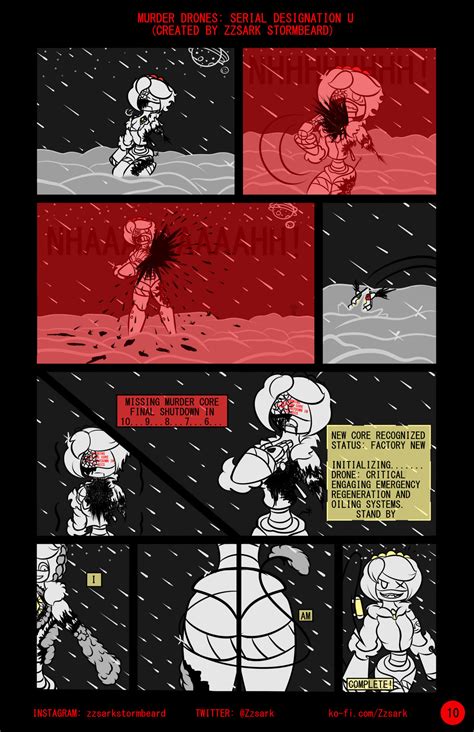 Murder Drones Serial Designation U Comic 10 by ZZSark on DeviantArt