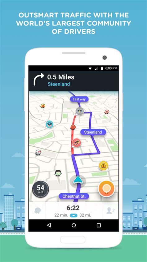 Waze Social GPS Maps & Traffic - Best iPhone Android Wphone Games and Apps