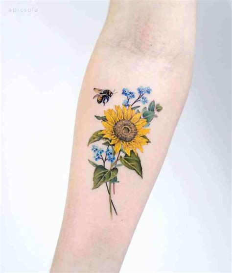 10+ The Best Forget-Me-Not Tattoo Designs - HowLifeStyles