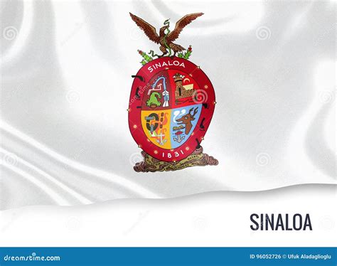 Mexican State Sinaloa Flag. Stock Illustration - Illustration of icon, flag: 96052726