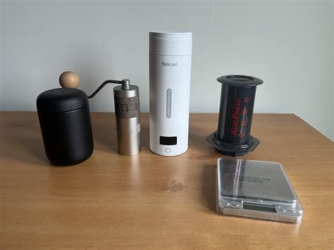 My updated Aeropress travel kit 2.0 : r/AeroPress