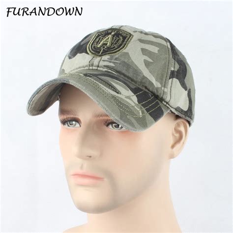 Aliexpress.com : Buy FURANDOWN 2017 camouflage baseball caps army hats for men women gorras ...