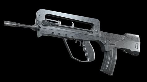 3D model Famas G2 PBR Worn VR / AR / low-poly | CGTrader