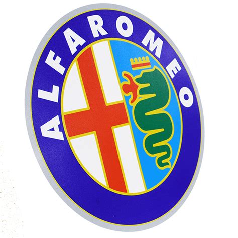 Alfa Romeo Emblem Stickers(180mm)-21817- : Italian Auto Parts & Gadgets ...