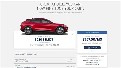 Ford's Mustang Mach-E Online Portal Delayed - EVBite