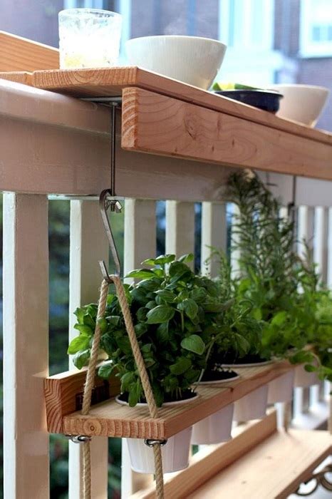 Smart Ways To Upgrade Modern Apartmen Balcony Using Green Plants - TheGardenGranny