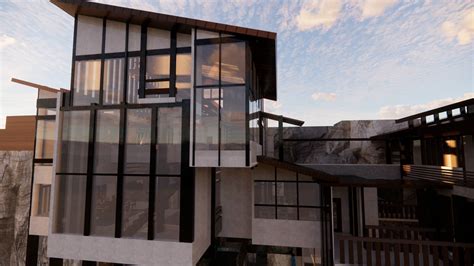 Meditation House Exterior Render 1 by vague-whisperings on DeviantArt