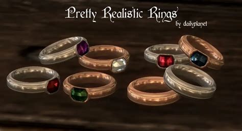 Pretty Realistic Rings at Skyrim Nexus - Mods and Community